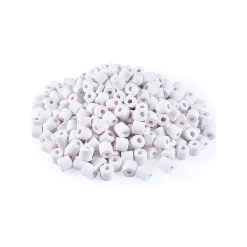 foto del prodotto anelli filtranti in ceramica 500gr tubetti acquario tubetti ceramica art.cr 500