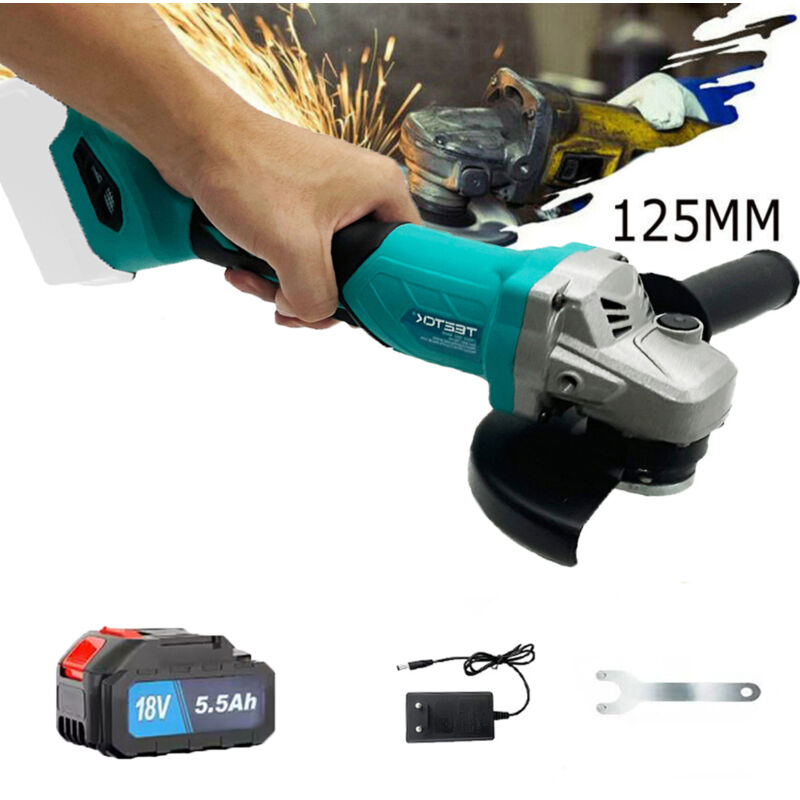 foto del prodotto motoseghe a batteria, motosega elettrica senza fili da 6 pollici, mini sega portatile per la lavorazione del legno, potente motosega batteria 5,5