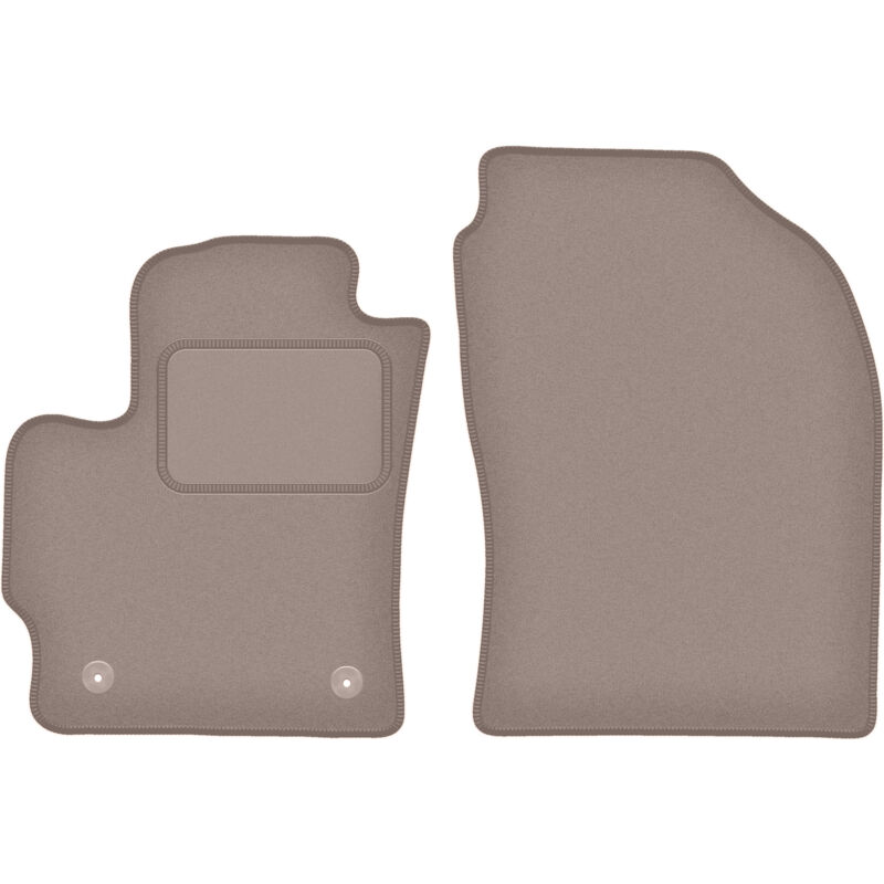 foto del prodotto tappetini anteriori beige per toyota corolla xii e17 hatchback, berlina, station wagon 2018 