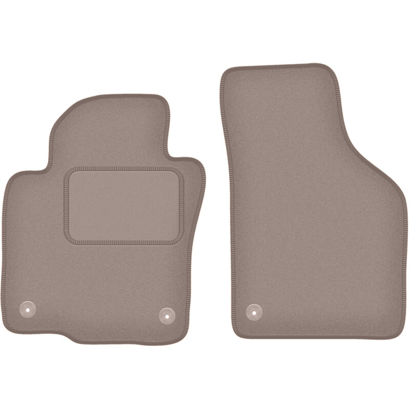foto del prodotto tappetini anteriori beige per volkswagen jetta vi berlina, station wagon, variant 2010 2018 