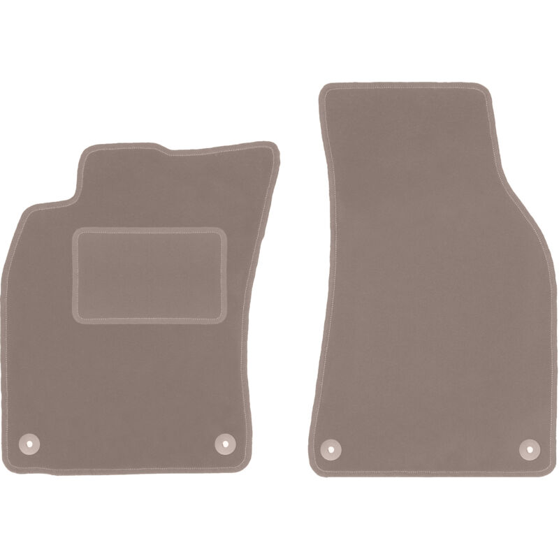 foto del prodotto tappetini anteriori beige per audi a6 c6 fl berlina, station wagon, avant 2006 2011 