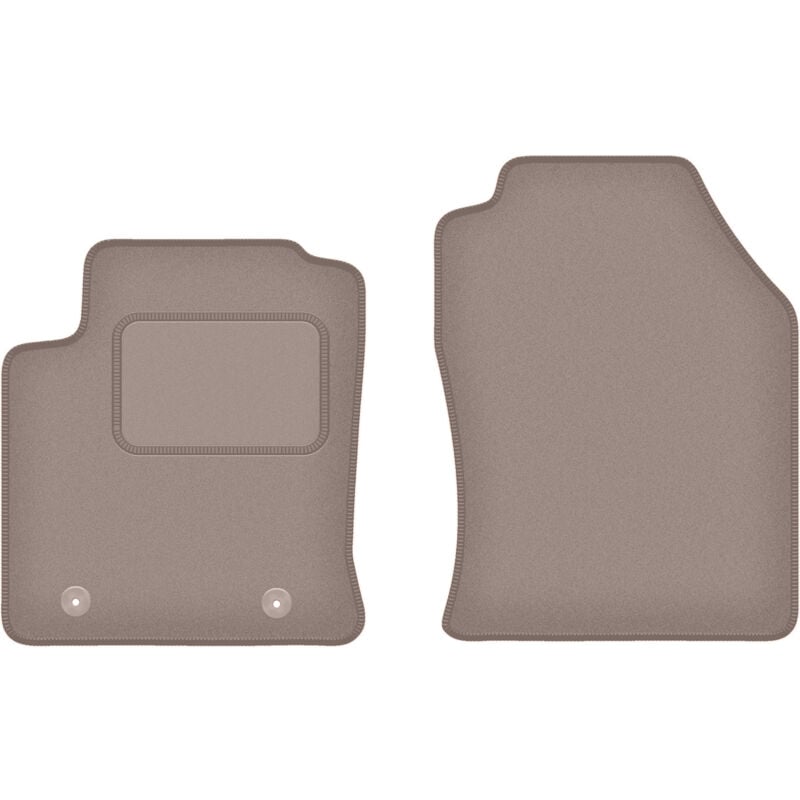 foto del prodotto tappetini anteriori beige per ford focus mk1 pre facelift hatchback, berlina, station wagon 1998 2001 