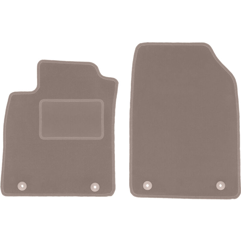 foto del prodotto tappetini anteriori beige per opel vectra c liftback, hatchback, berlina 2002 2008 