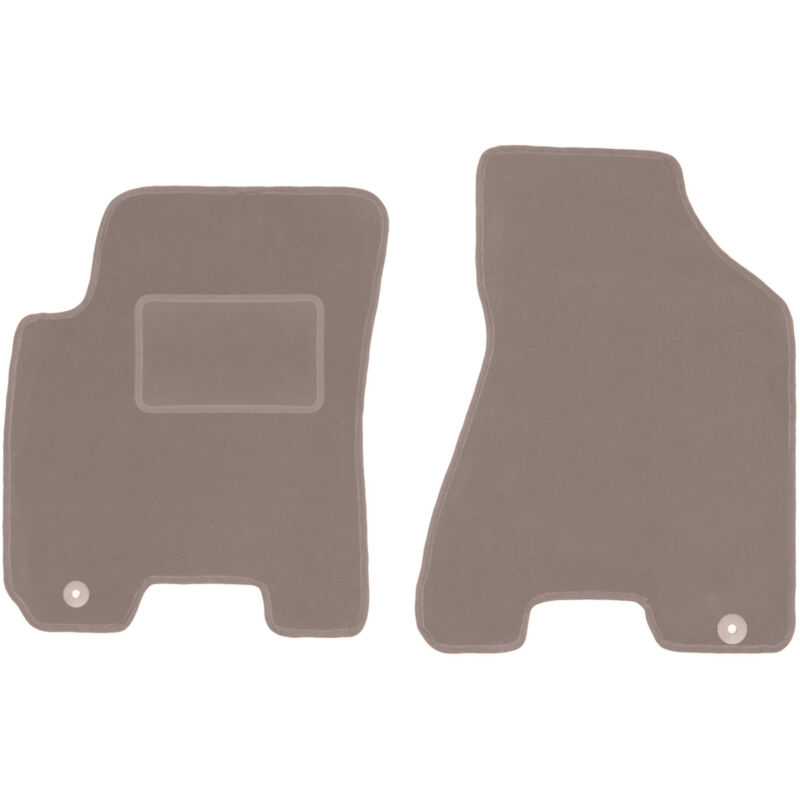 foto del prodotto tappetini anteriori beige per kia sportage ii suv 2004 2010 
