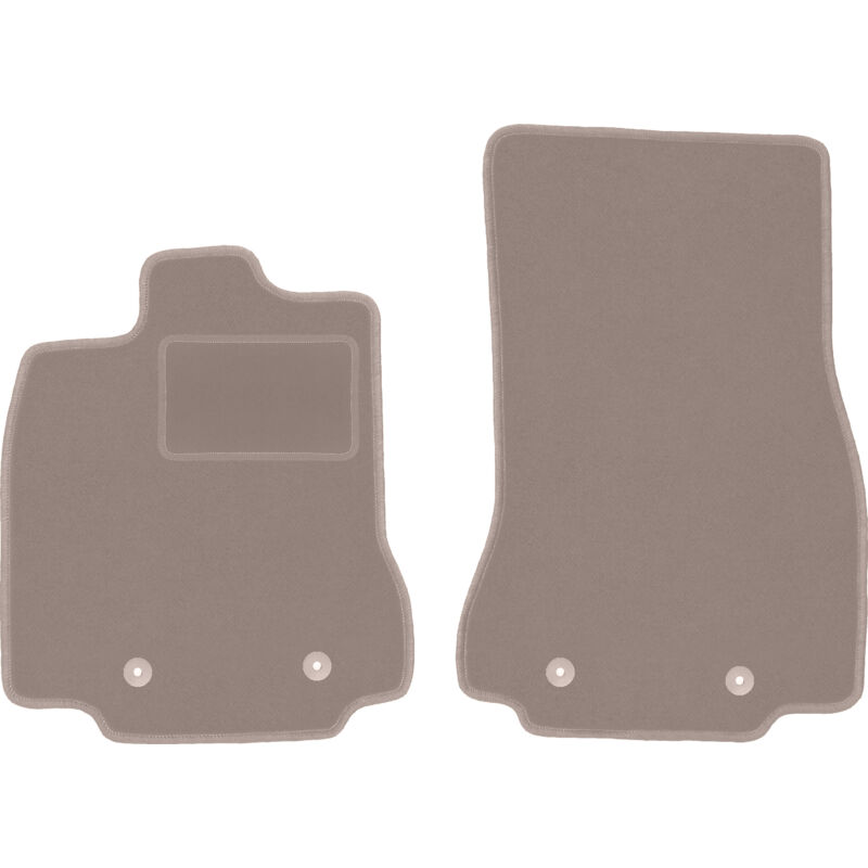 foto del prodotto tappetini anteriori beige per jaguar xf i 2wd x250 berlina, station wagon 2007 2015 