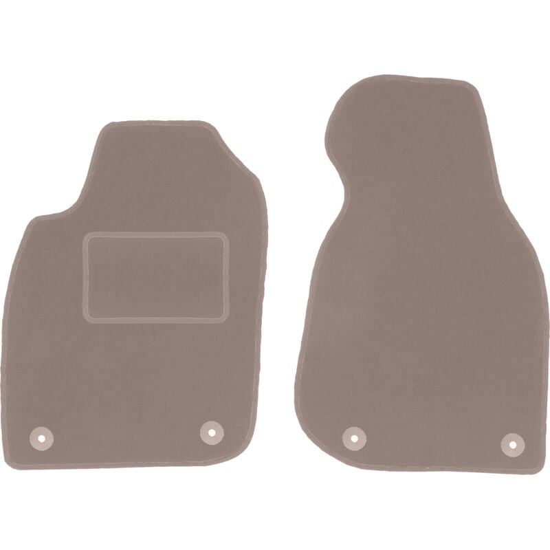 foto del prodotto tappetini anteriori beige per audi a6 c5 avant, station wagon, berlina, quattro, allroad 1997 2005 