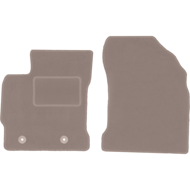 foto del prodotto tappetini anteriori beige per toyota auris ii hybrid hatchback, station wagon 2012 2018 