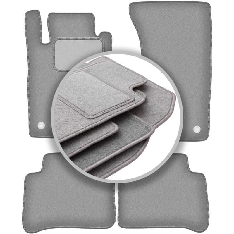 foto del prodotto tappetini grigi per auto mercedes w211 4matic berlina, station wagon 2003 2009 