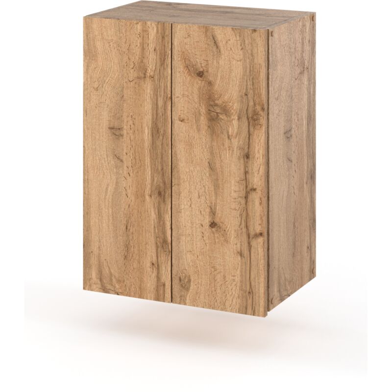 foto del prodotto mobile da bagno a parete wotan rovere 40 cm piedistallo da bagno per bagno