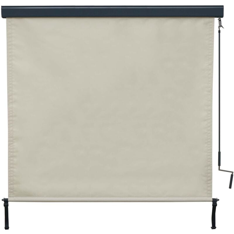 foto del prodotto tenda a rullo per finestra tenda verticale protezione uv 50 250 x 180 cm beige crema 040005775