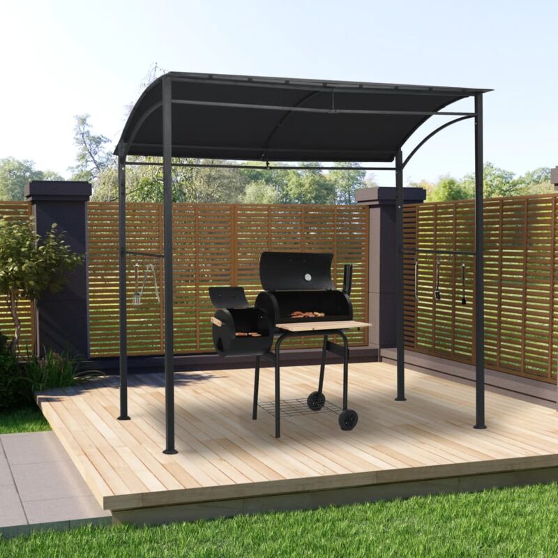 foto del prodotto prolenta premium furniture limited gazebo per barbecue 215x150x220 cm antracite
