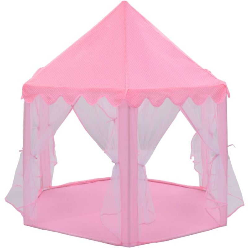 foto del prodotto tenda da gioco princess 133 x 140 cm rosa