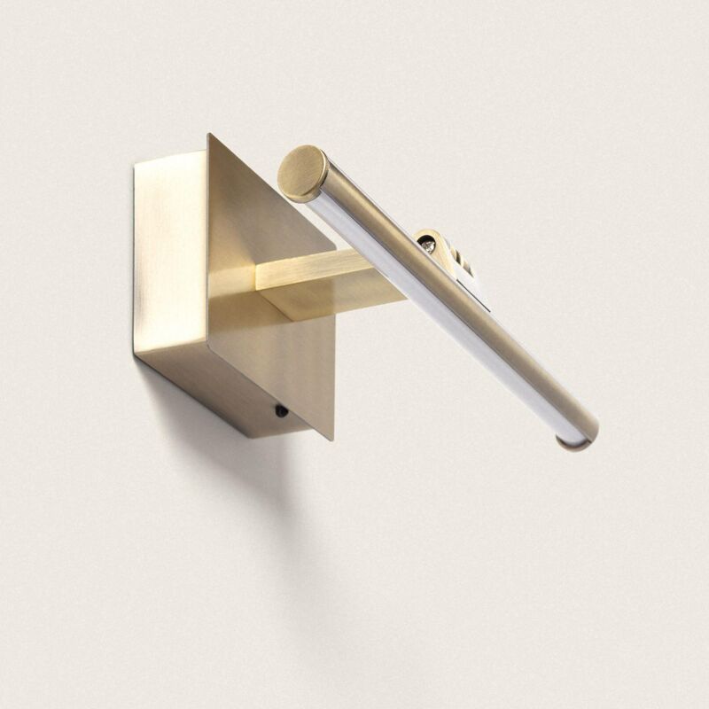 immagine 0 del prodotto efectoled applique per quadri led 1.7w slimlight con telecomando ottone