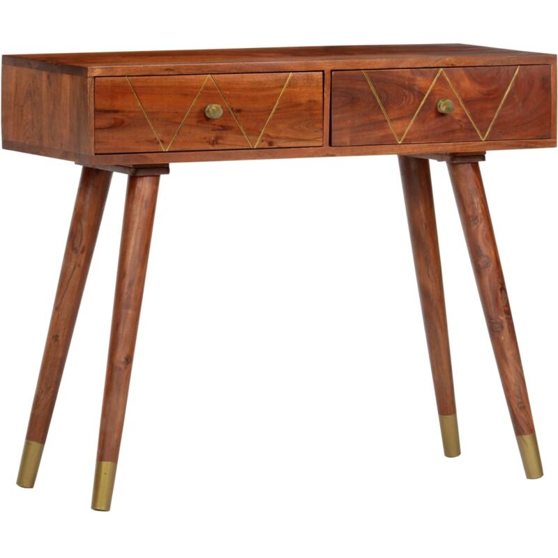 foto del prodotto furniture limited tavolo consolle 90x35x76 cm in legno massello