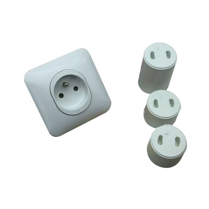 foto del prodotto snq copertura per presa elettrica rimovibile per bambini 20st french senza chiave e senza adesivo copertura per presa elettrica per bambini