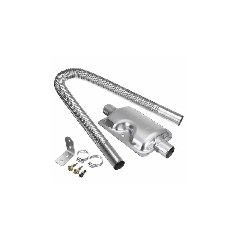 foto del prodotto riscaldatore da parcheggio diesel air 600mm kit silenziatore di scarico 24mm