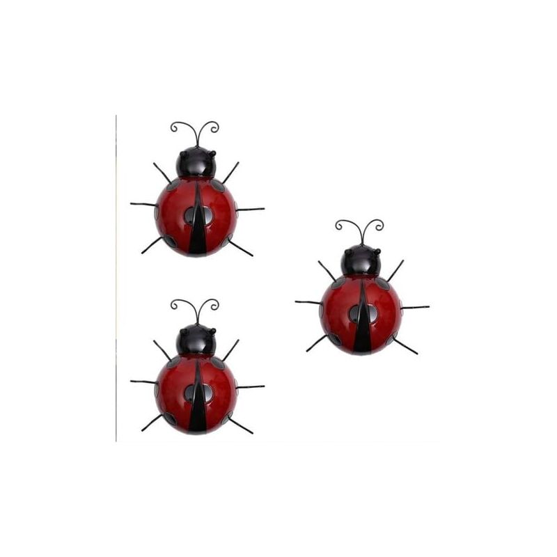 foto del prodotto pezzi singoli in metallo ferro scarabeo animale appeso arte pendente interno esterno giardino casa decorazione 10 cm 