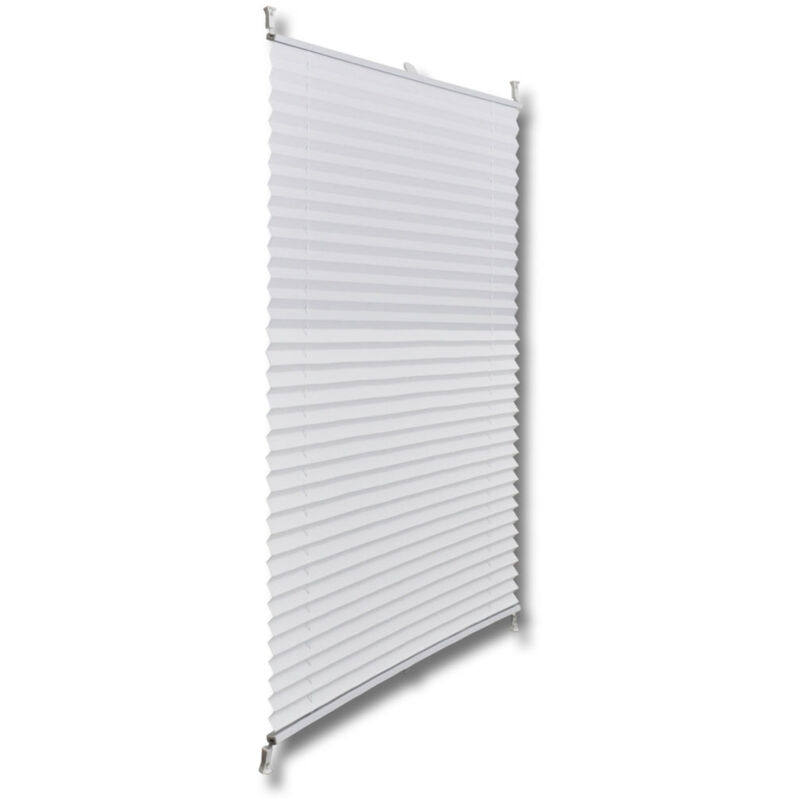 foto del prodotto tenda plissettata bianca 50 x 150 cm
