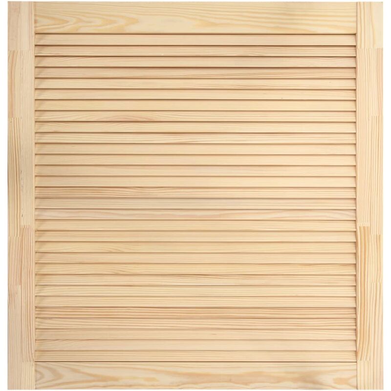 foto del prodotto porta persiana in legno massello di pino, porta dell armadio, rivestimento per porta per armadio, guardaroba, schermo per guardaroba, 24,5 x 23,4