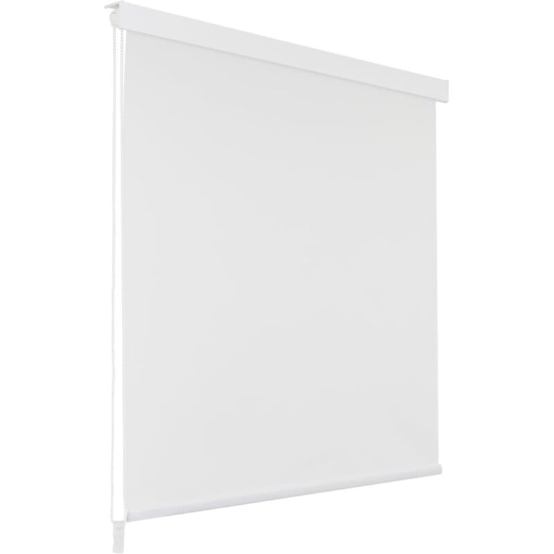 foto del prodotto tenda a rullo per doccia 80x240 cm bianca