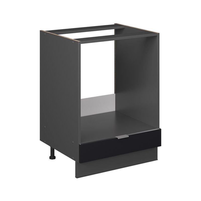 foto del prodotto mobile per forno da incasso fame line, nero a righe, 60 cm senza piano di lavoro vicco