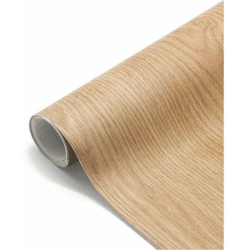 foto del prodotto carta da parati autoadesiva effetto legno 60 500 cm adesivo impermeabile adesivi per mobili da cucina adesivi murali in pvc impermeabili per mobili