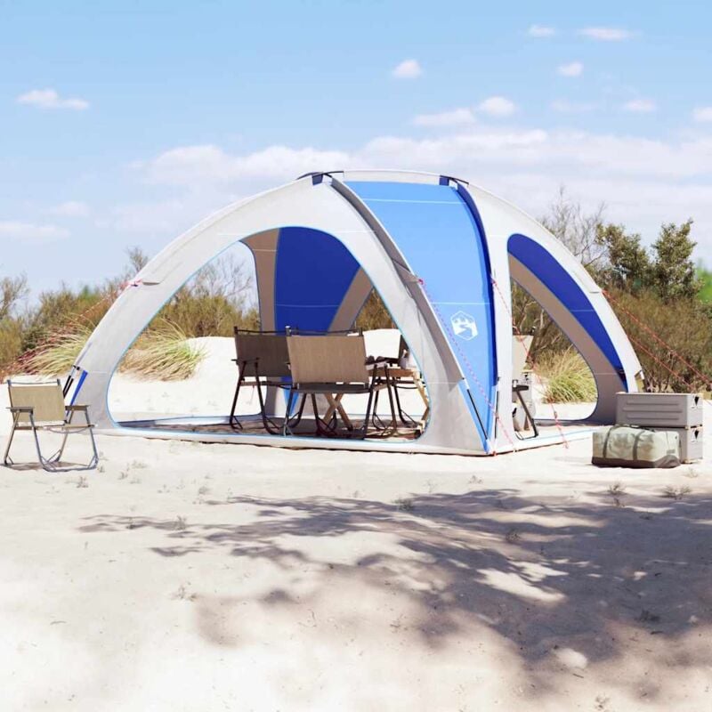 foto del prodotto maisonchic vidaxl tenda per feste azzurra impermeabile