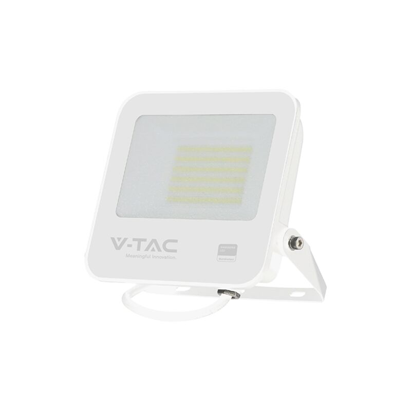 foto del prodotto pro faro led smd 50w con chip samsung bianco, luce naturale 4000k, ip65 sku 23689 vt 44055 v tac