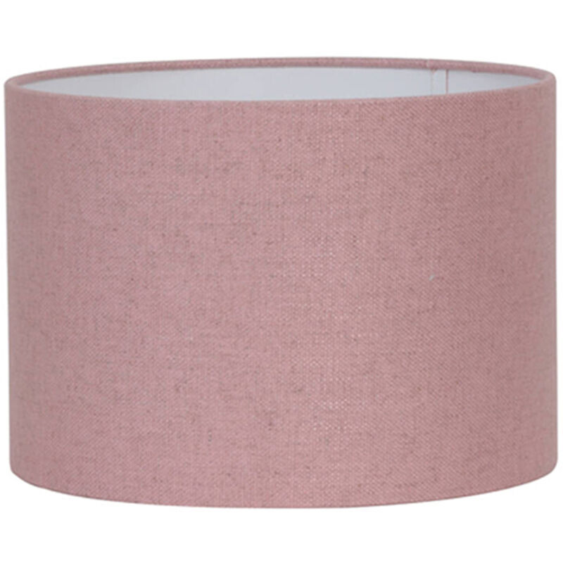 foto del prodotto light living paralume livigno rosa tessile 30cm 