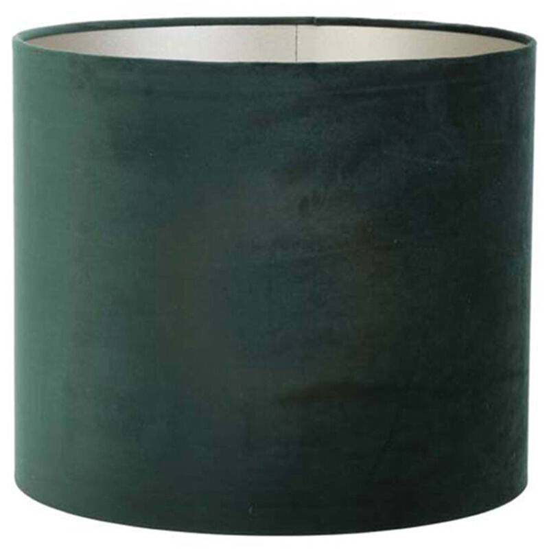 foto del prodotto light living paralume velours verde tessile 35cm 