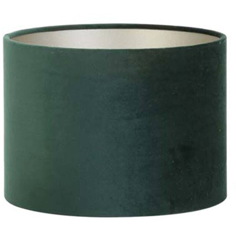 foto del prodotto light living paralume velours verde tessile 30cm 