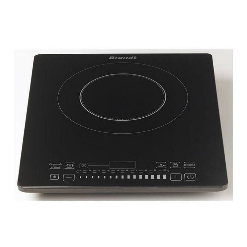 foto del prodotto piano cottura a induzione da libero posizionamento 2000w nero ti1slim brandt