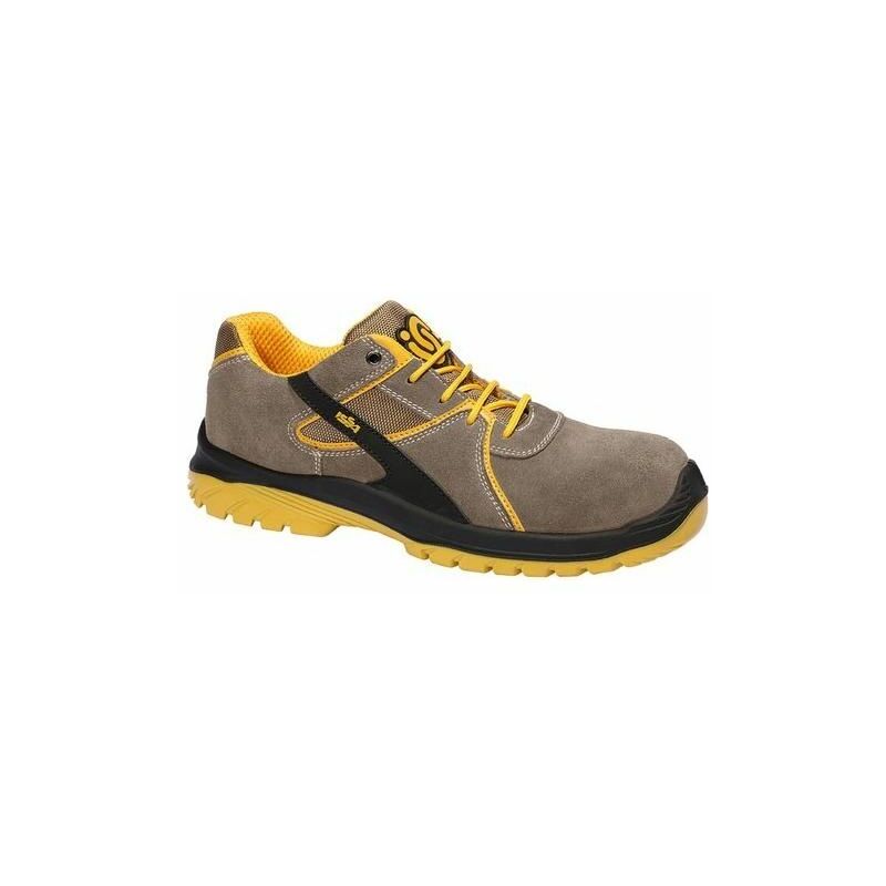 foto del prodotto issa paddle scarpe da lavoro bassa s1p metal free misura 42 beige giallo