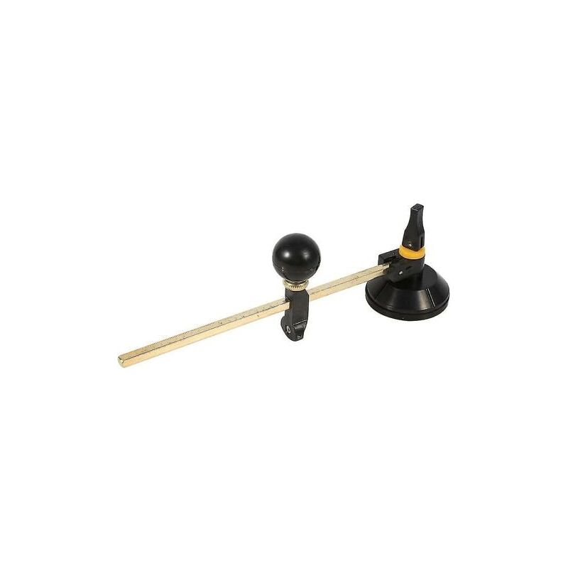 foto del prodotto tagliavetro rotondo da 1 pezzo con utensile a ventosa, coltello rotondo diamantato per tagliavetro professionale per hobbisti diametro 300 mm