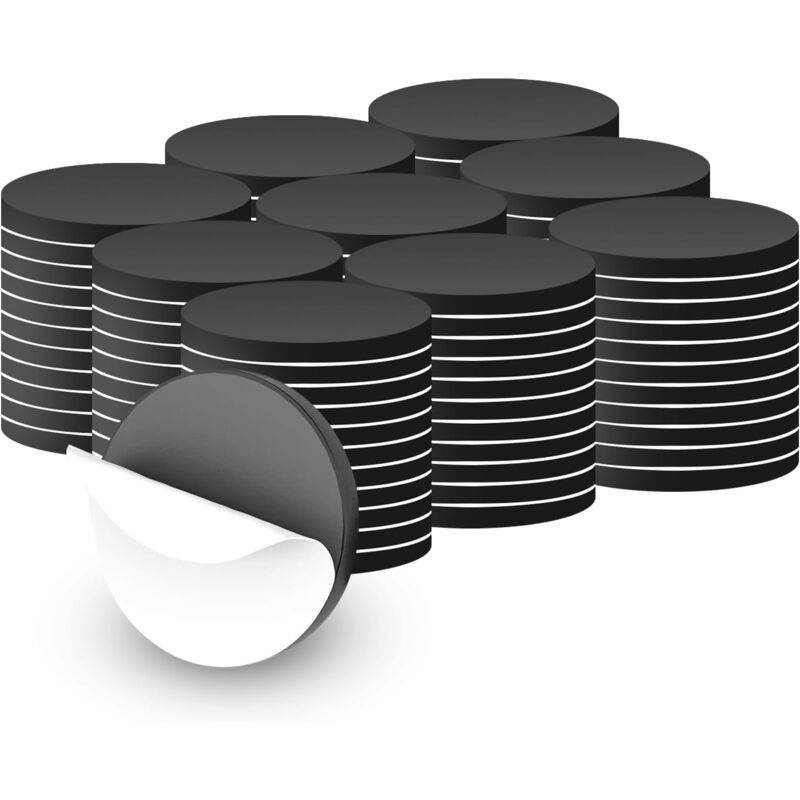 foto del prodotto bebusingoto 100 pezzi 20mm adesivi magnetici rotondi, potenti magneti adesivi rotondi, magneti adesivi adesivi, magneti adesivi magnetici, magneti