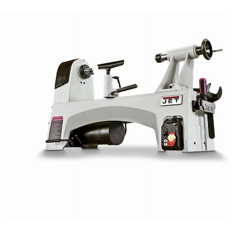 foto del prodotto promac tornio per legno 230v 0,75kw 318 mm jet jwl 1221vs m