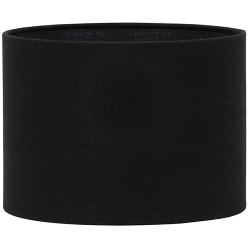 foto del prodotto light living paralume livigno nero tessile 30cm 