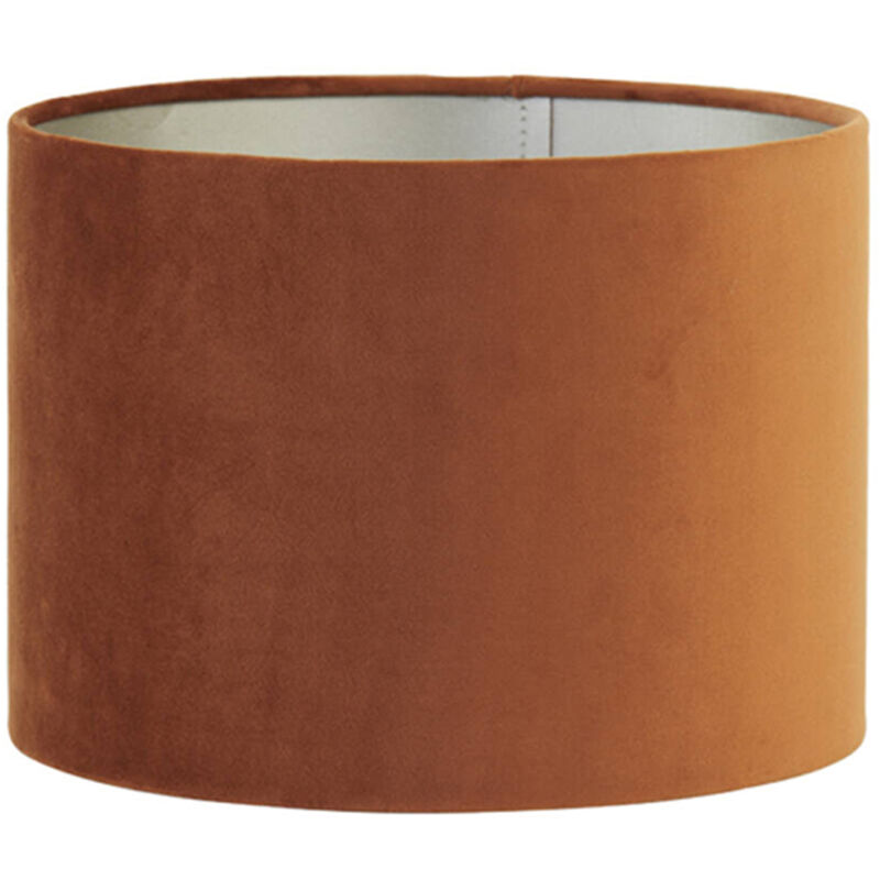 foto del prodotto light living paralume velours rosso tessile 30cm 