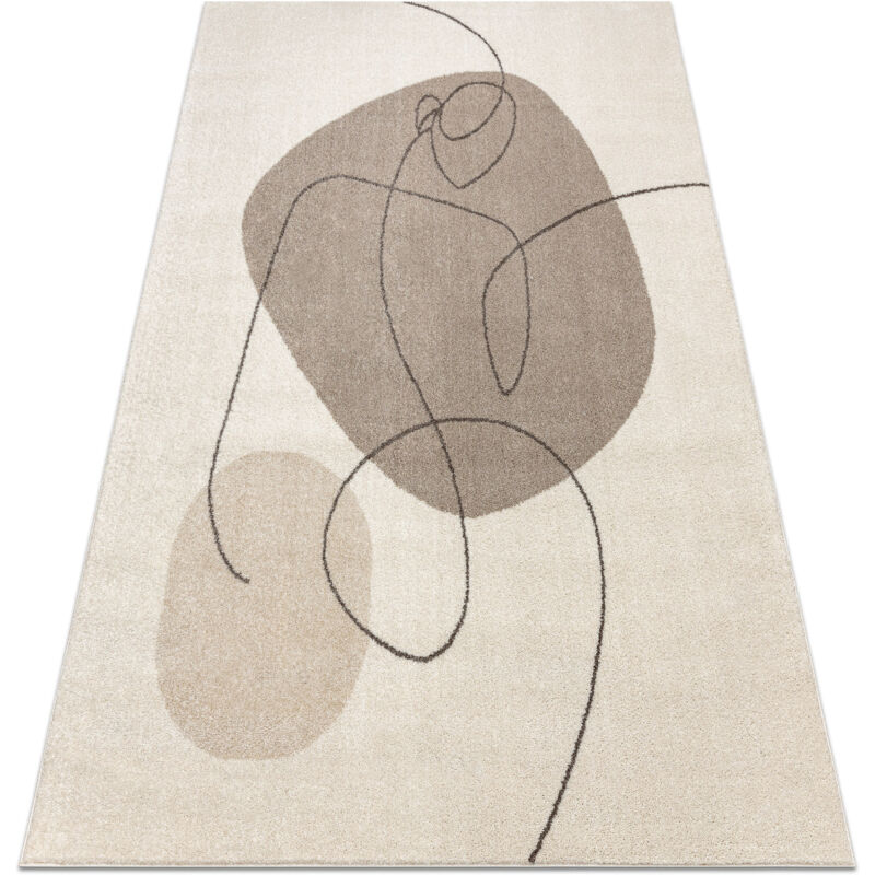 foto del prodotto tappeto fusion 8299 crema beige geometrico, moderno, astratto beige 120x170 cm