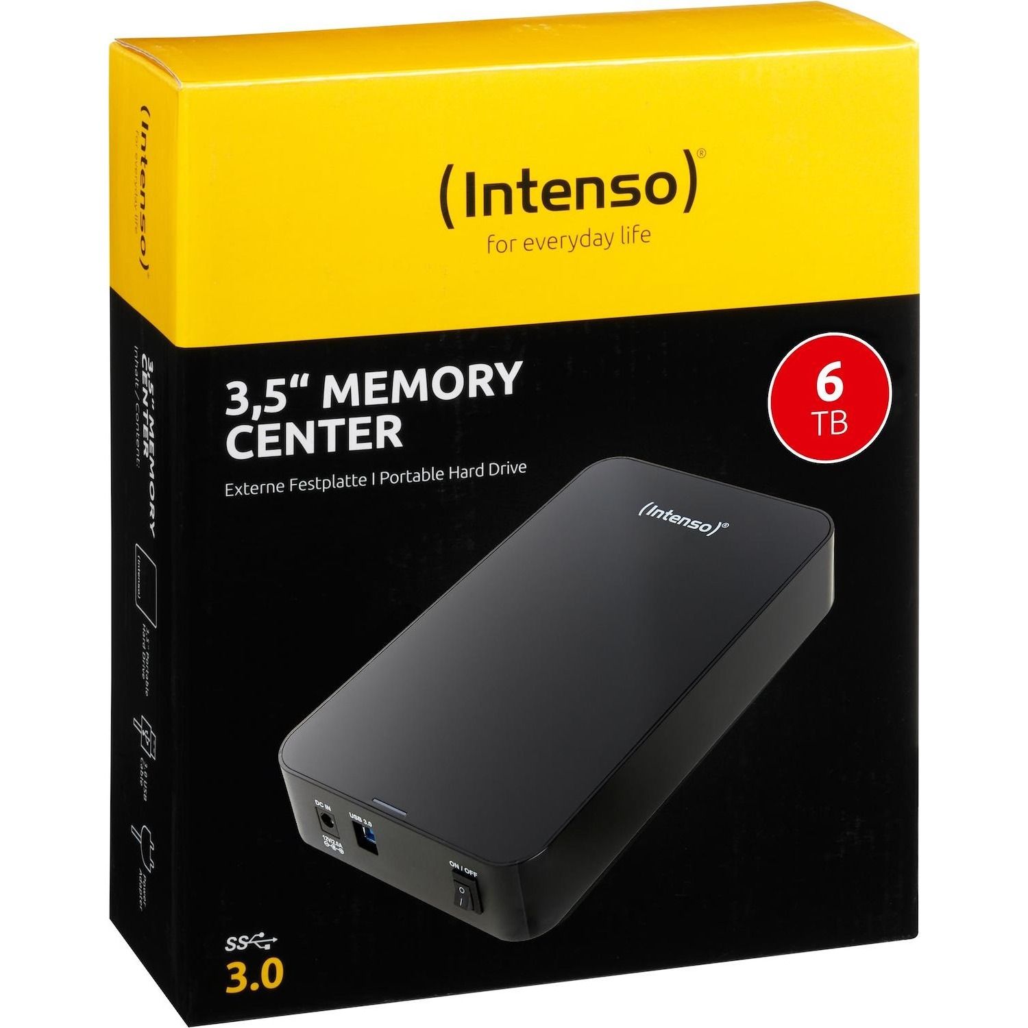 immagine 0 del prodotto hd intenso 6tb nero