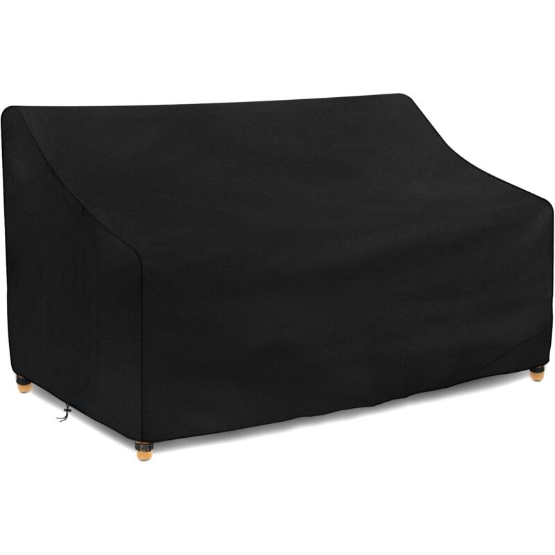 foto del prodotto copertura per panca da giardino a 3 posti 220x100x61 89 cm, impermeabile, copridivano da giardino per esterni, copertura per mobili da giardino in