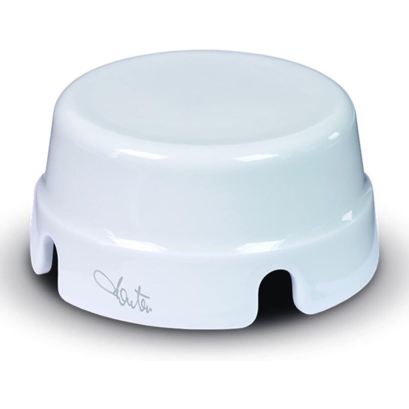 foto del prodotto scatola derivazione in ceramica diametro 100 mm bianco vintage fanton 84034