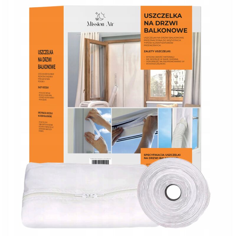 foto del prodotto guarnizione per finestra condizionatore per porte balcone 210x90