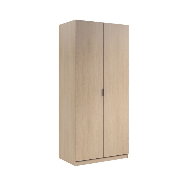 foto del prodotto armadio 81,5x180h cm con due ante rovere chiaro gelso