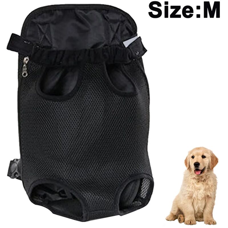 foto del prodotto fortuneville zaino per animali domestici, borsa da trasporto per cani, gambe regolabili, borsa da viaggio portatile per animali domestici,