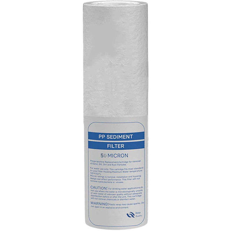 foto del prodotto ricarica 10 micron anti sedimento per filtro porta 9 3 4 10 pollici