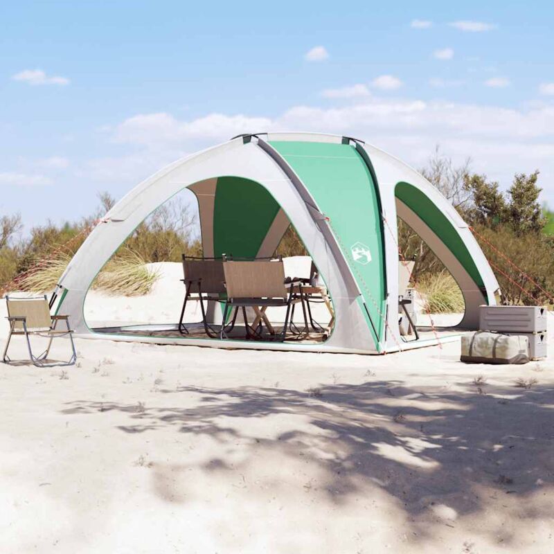 foto del prodotto maisonchic vidaxl tenda per feste verde mare impermeabile