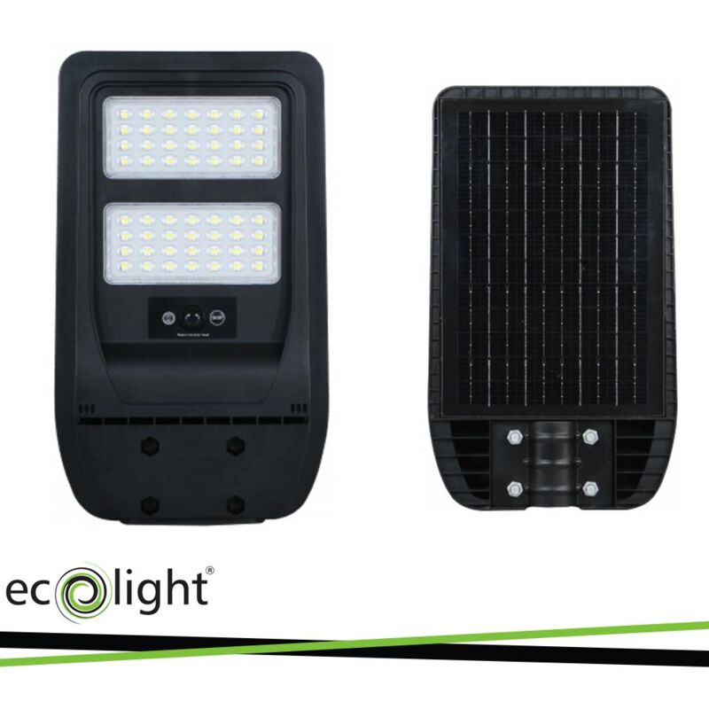foto del prodotto lampione solare eco 100w 4000k ip65 luce naturale