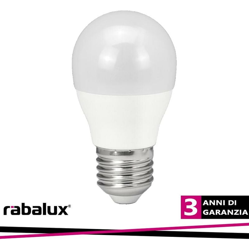 foto del prodotto smd led, e27 g45, 5w, 500lm, 4000k luce naturale