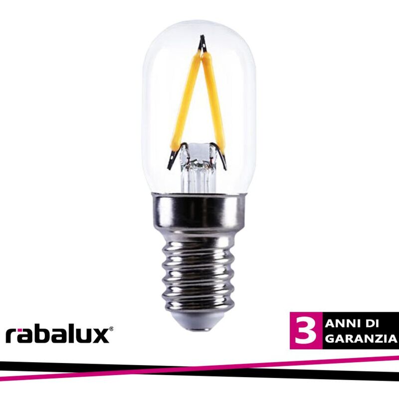 foto del prodotto fil. led, e14 t20, 2w, 140lm, 4000k luce naturale